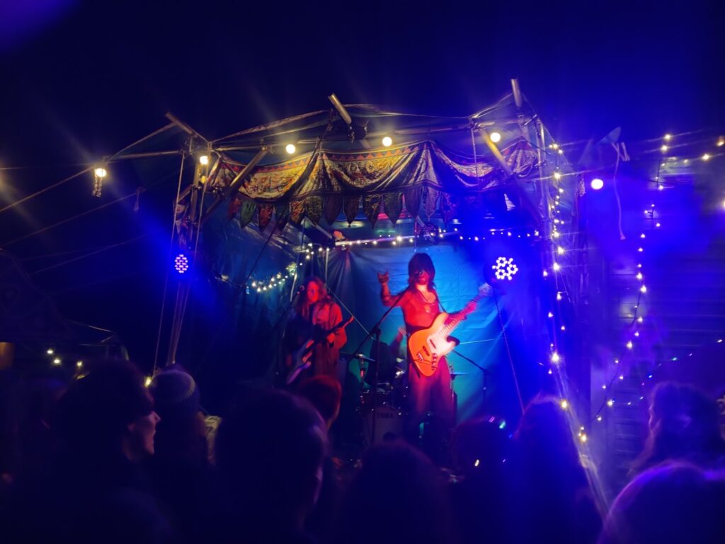 Gulls 1 The Gulls kicked off their free UK tour in Glastonbury at Fools and Festivities