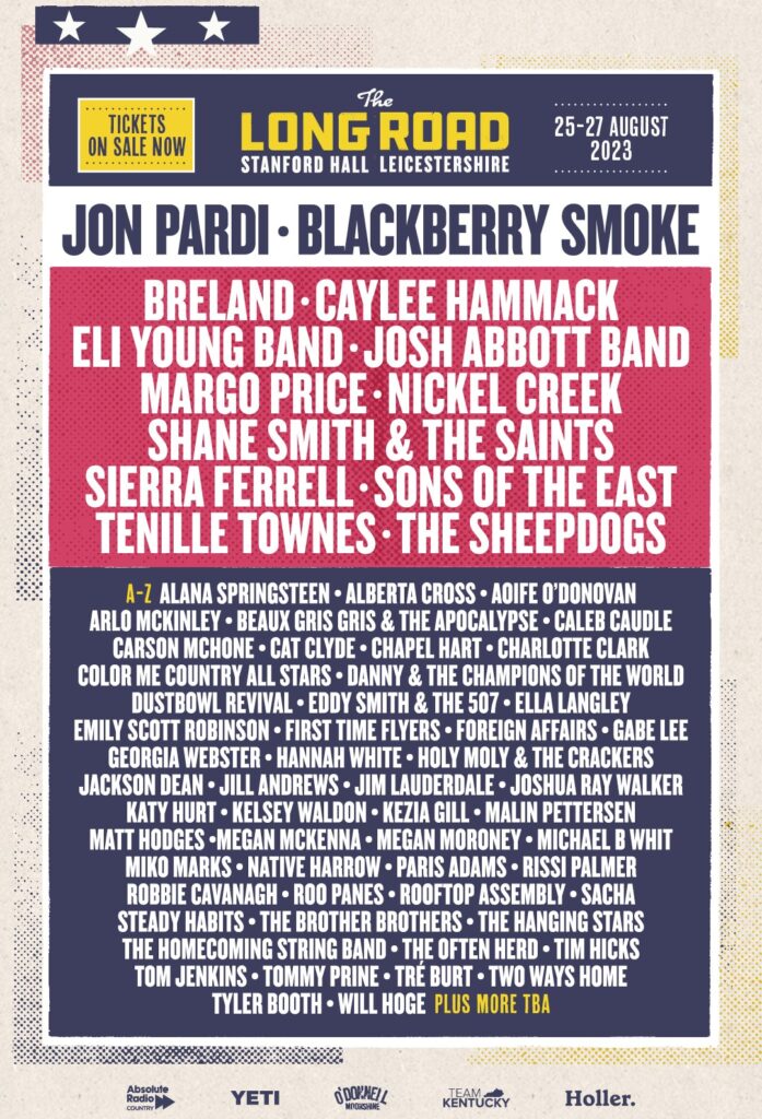 TLR23 FULL BILL 1920X1080 The Long Road Festival 2023 final line-up poster