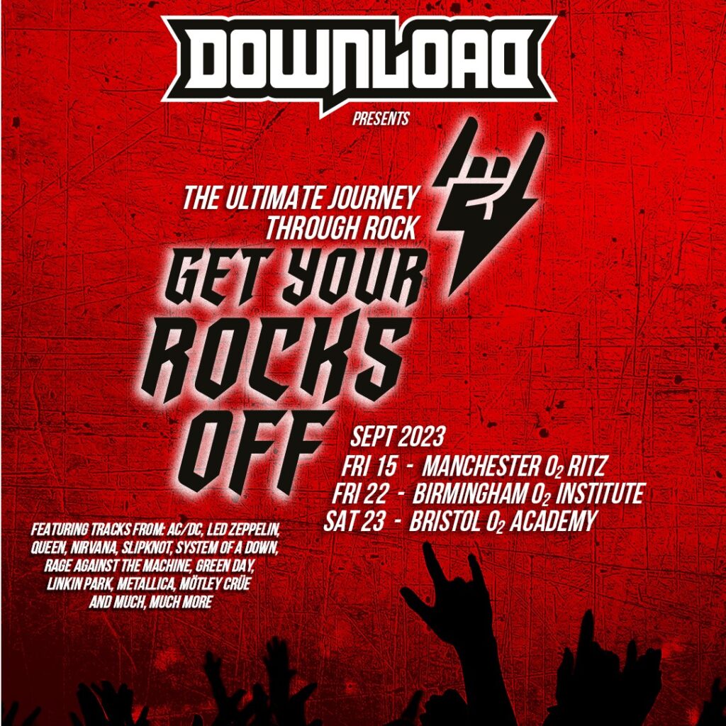 Download Get Your Rocks Off tour poster Download Get Your Rocks Off tour poster