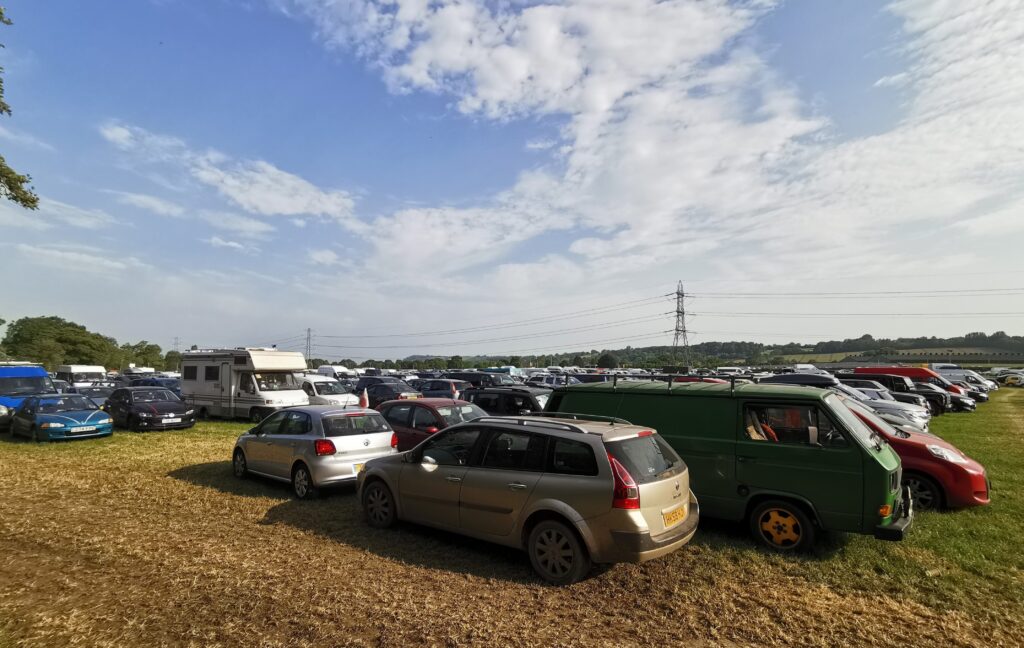 Festival car park generic sam warrenger Festival car park