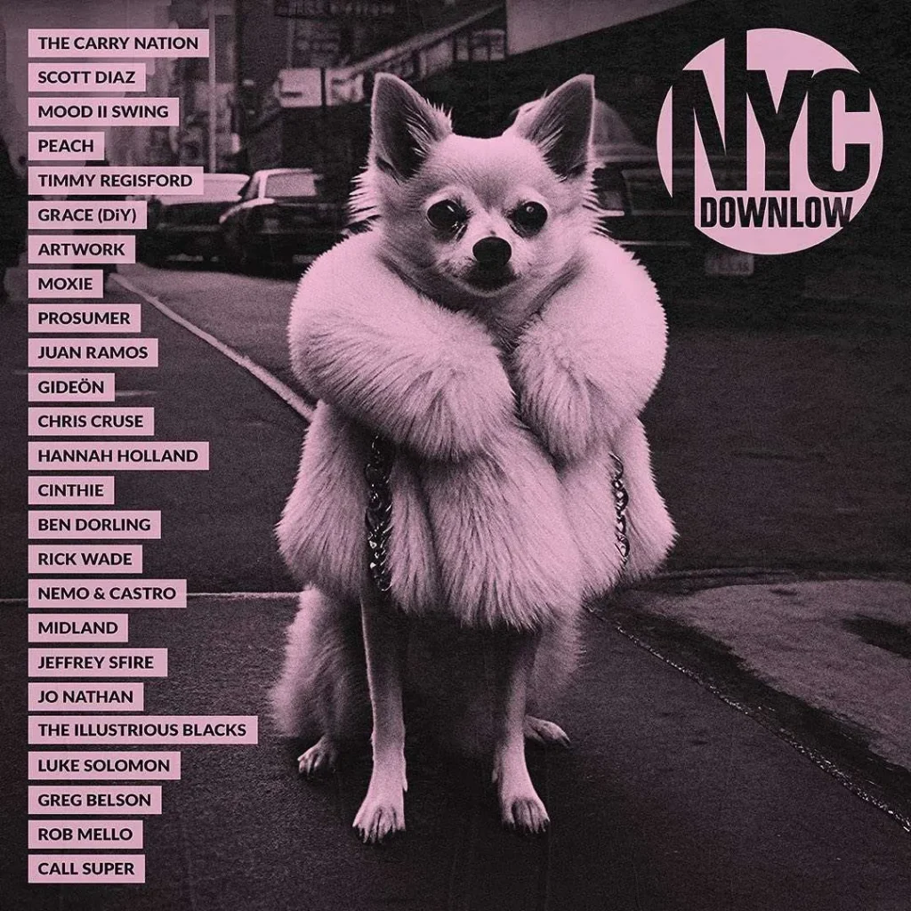 Glastonbury 2023 NYC Downlow line-up poster