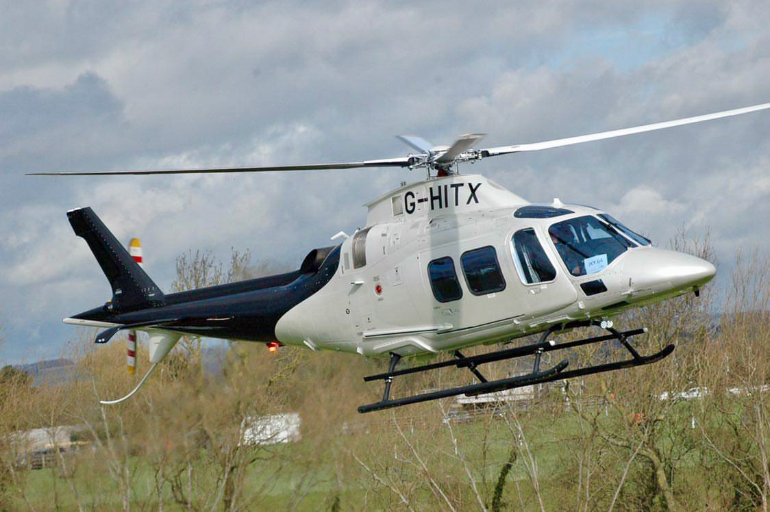 Glastonbury helicopter