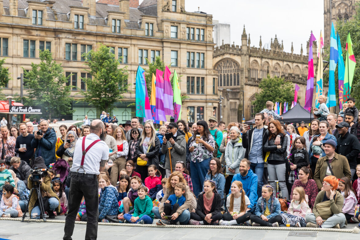 Manchester Day crowd