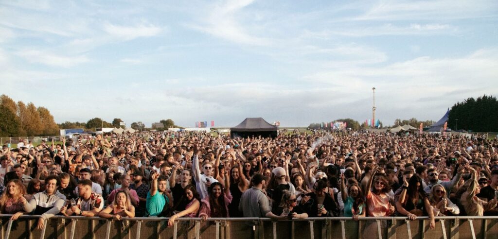 One Out Festival crowd