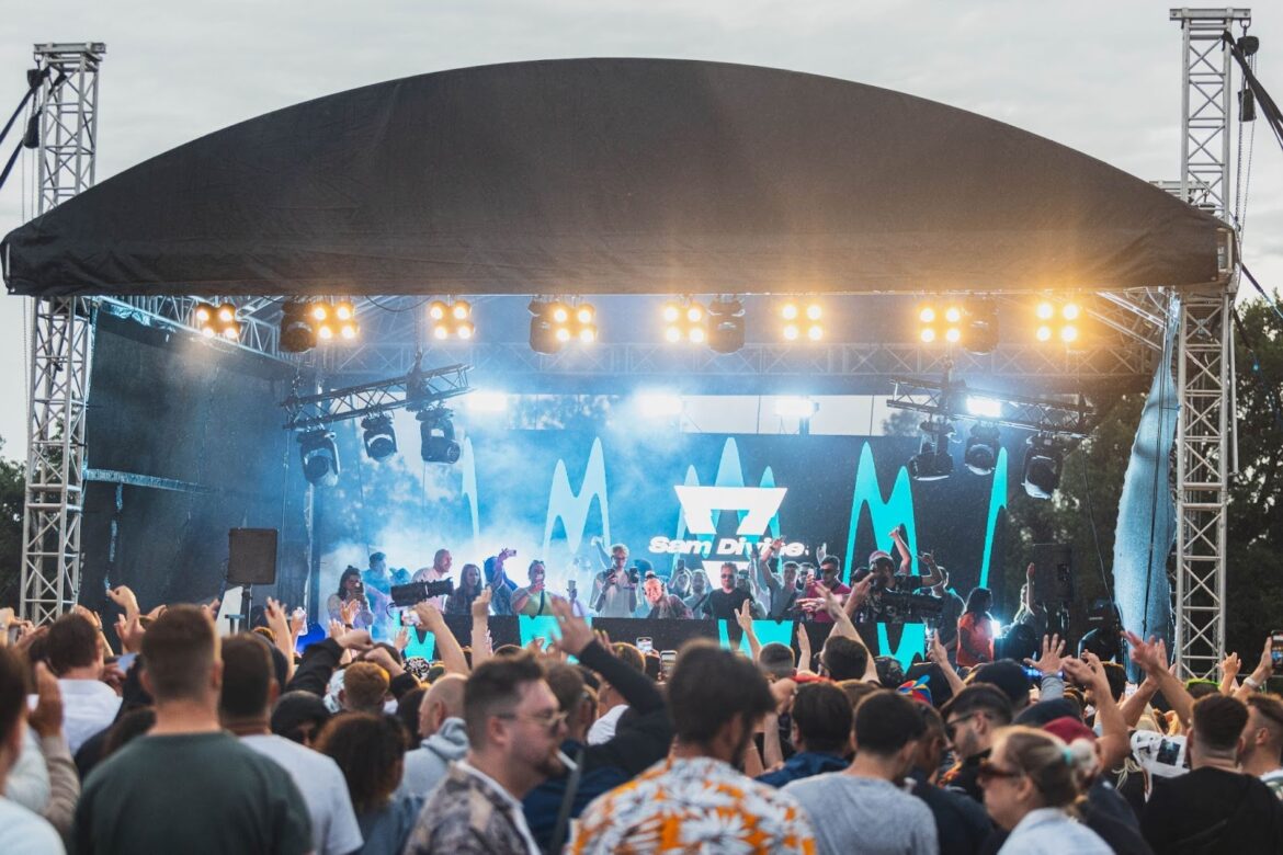 One Out Festival stage