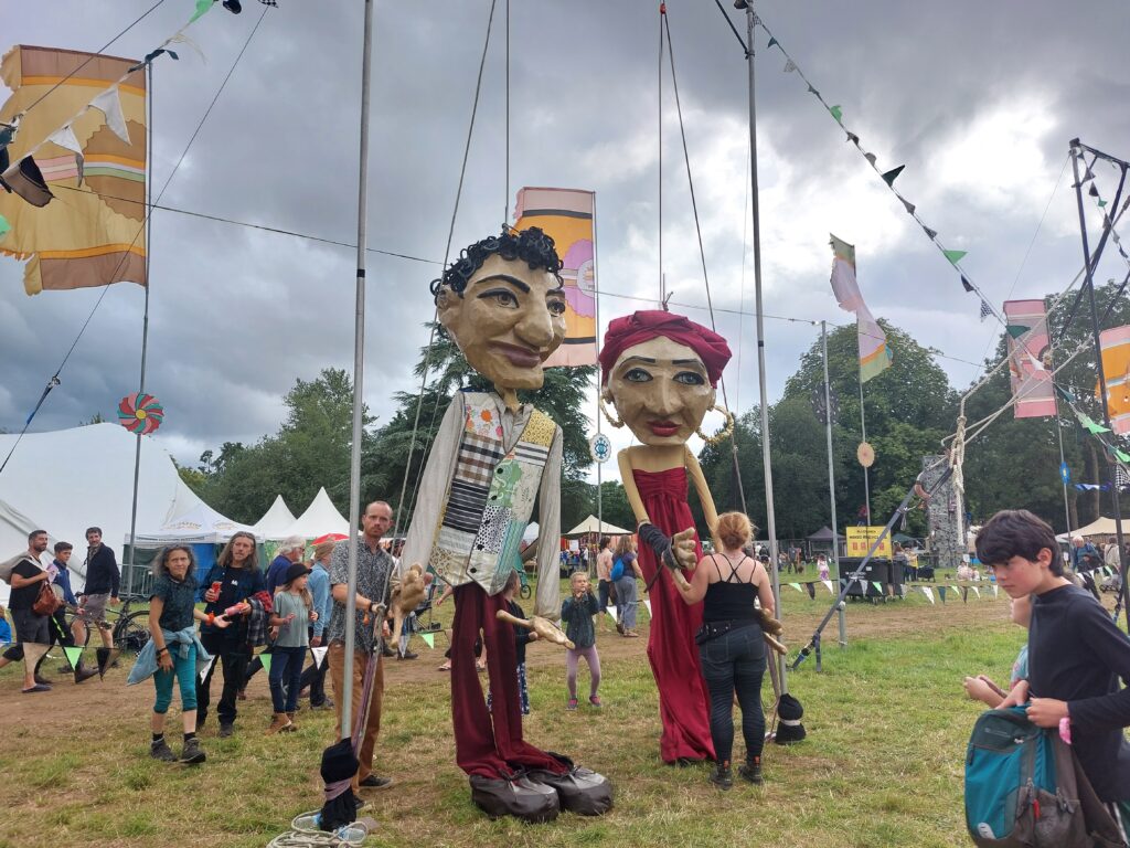 20230728 170107 What child doesn't like a giant, slightly creepy, marionette?