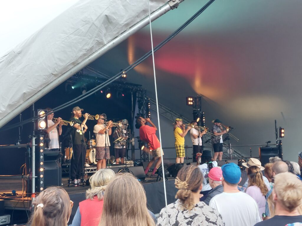 20230728 182440 Riot Jazz Brass Band from Manchester were... a riot