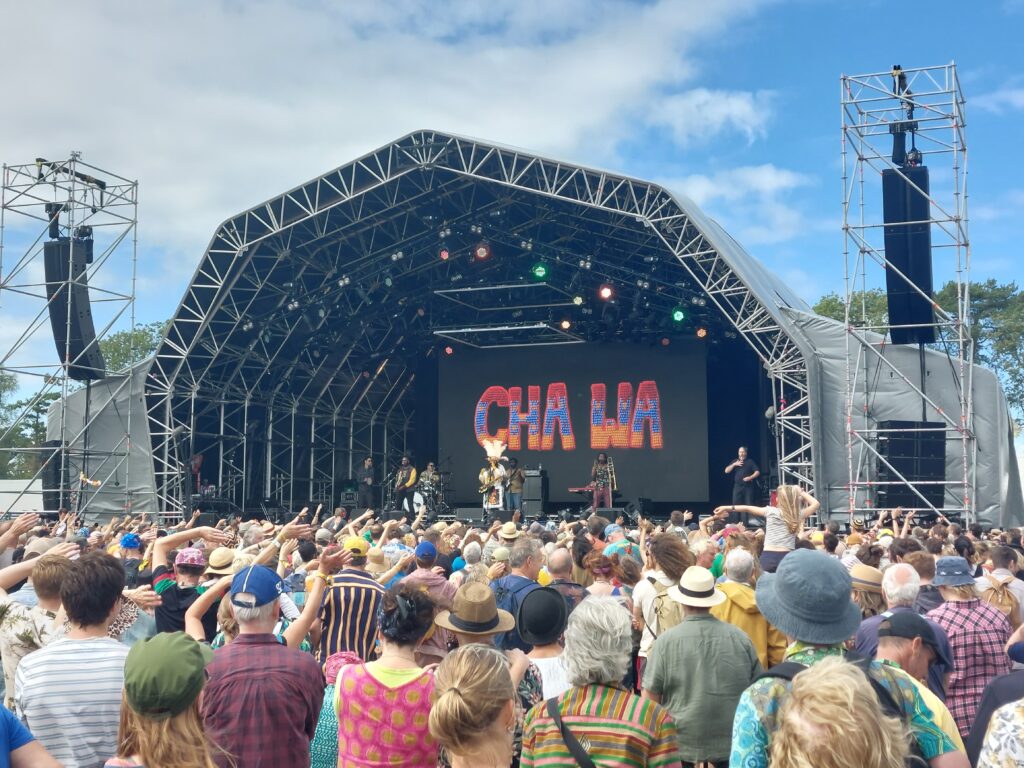 20230729 151320 1 Cha Wa brought their trademark New Orleans style to WOMAD