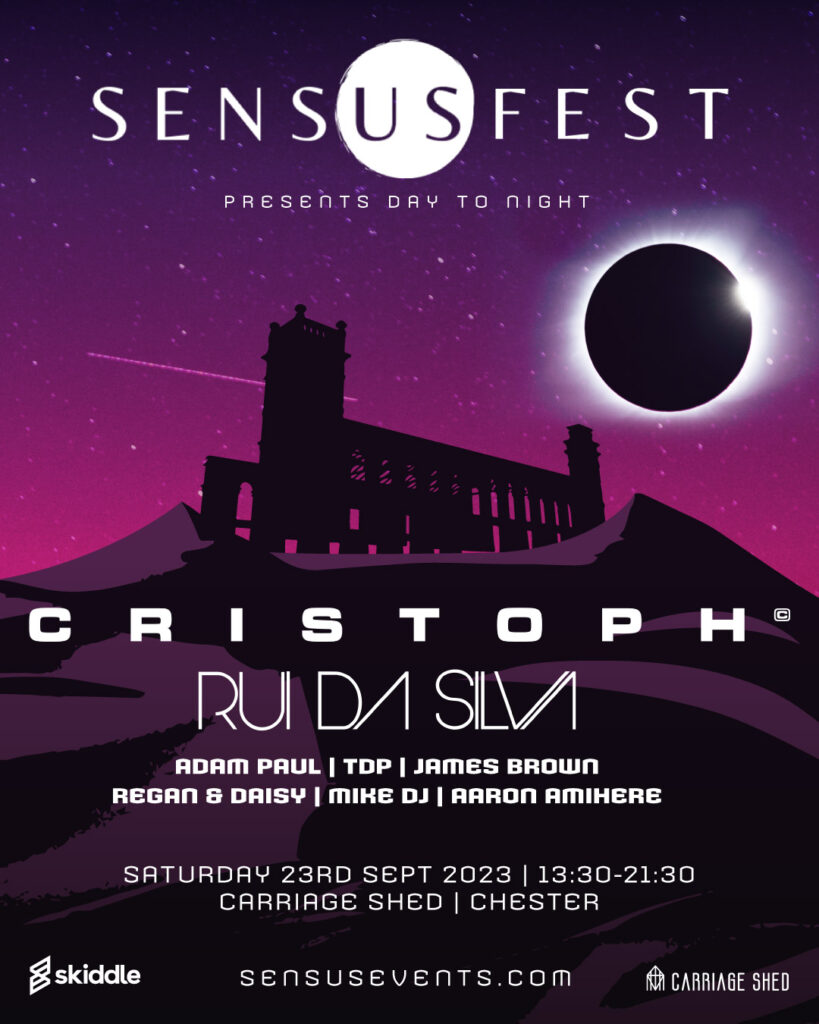 CS 23 1080X1350 Lineup Sensus Fest Chester 2023 line-up poster
