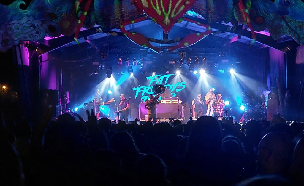 Fat Freddies Tuba Fat Freddy's Drop delivered a legendary performance
