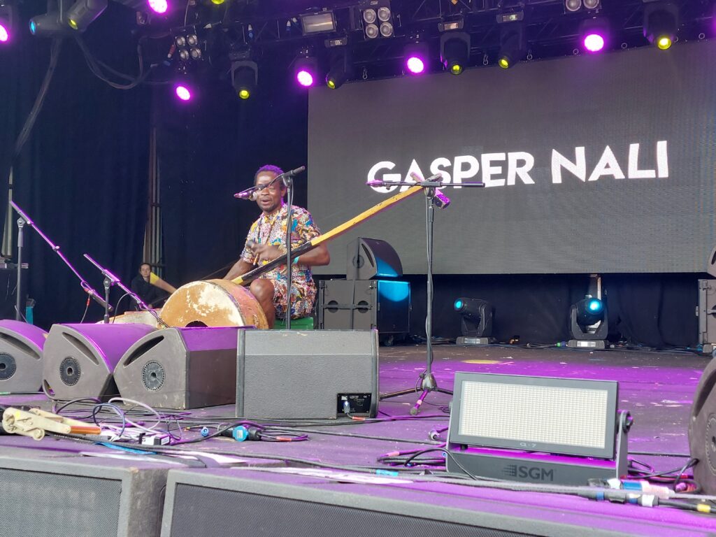 Gaspar Nali Gaspar Nali plays the Babatong, a gigantic homemade stringed drum, and it its enchanting