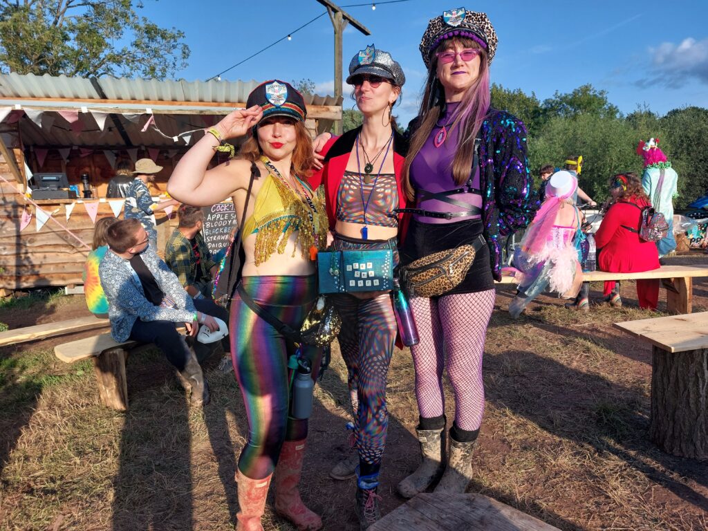 Insecurity Guards The Insecurity Guards take their business very seriously, taking hold of peoples insecurities in their ultra secure safe, and then incinerating them at the end of the festival so they can no longer haunt them