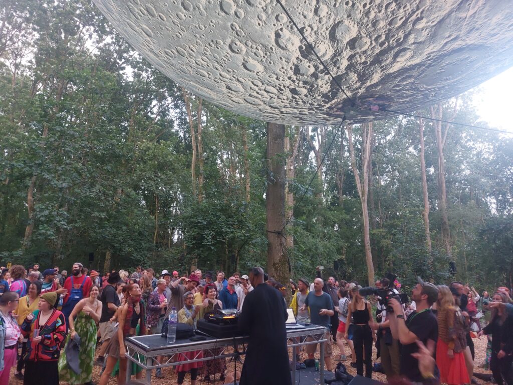 The Forest of the Moon The Forest of the Moon was one of the most incredible rave venues I've ever seen