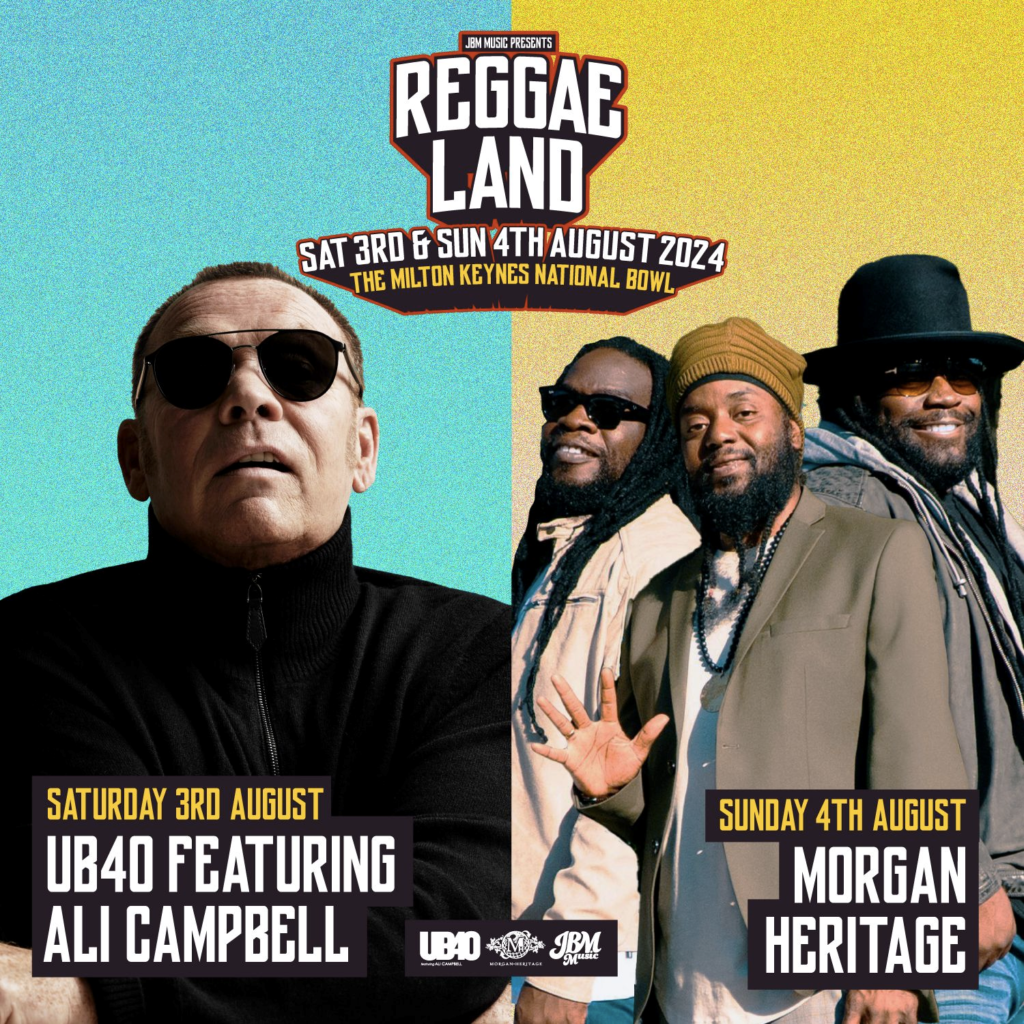 Reggae Land 2024 line up poster Reggae Land 2024 line-up poster