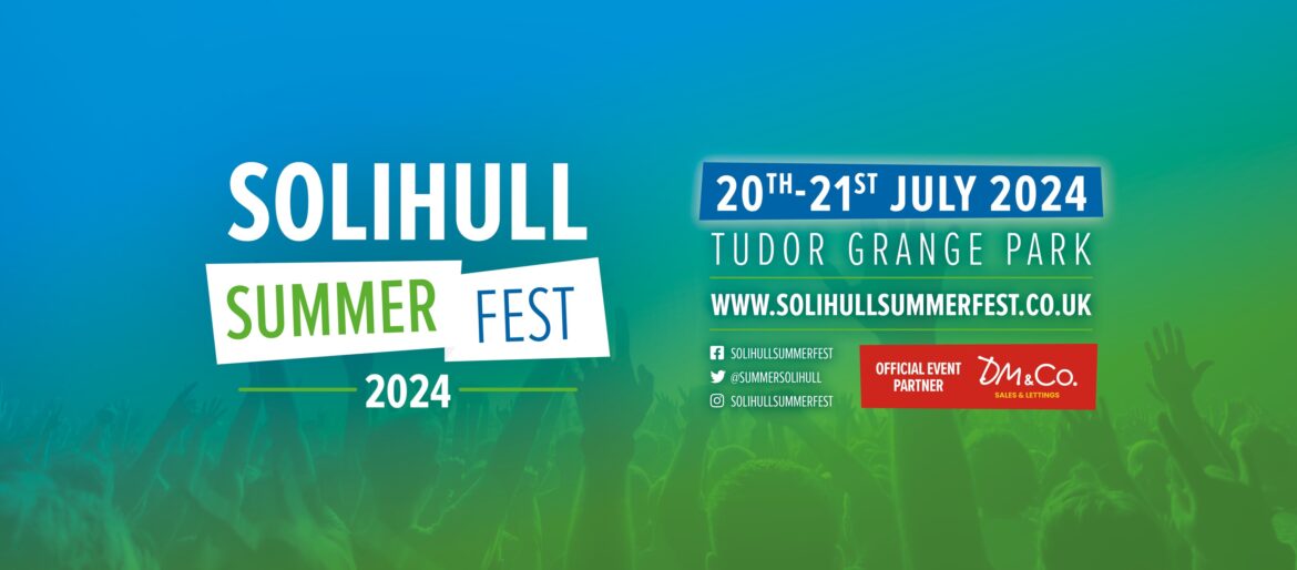Solihull Summer Fest 2024 banner