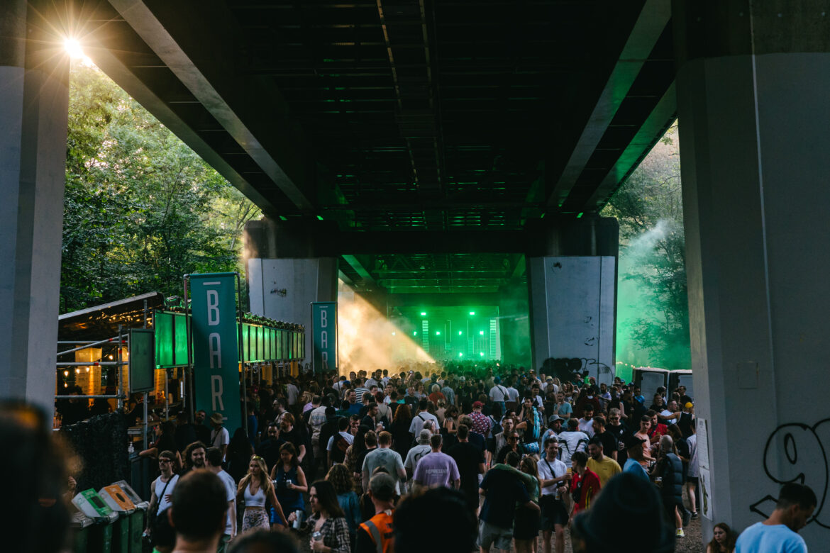 Junction 2 stage under road