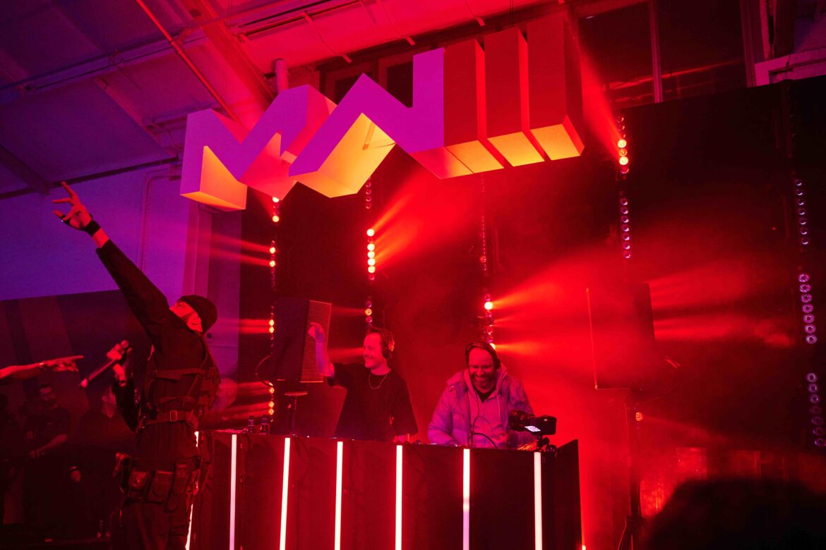 Chase and Status at Call of Duty MWIII launch event