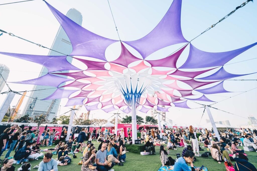 Clockenflap shelter