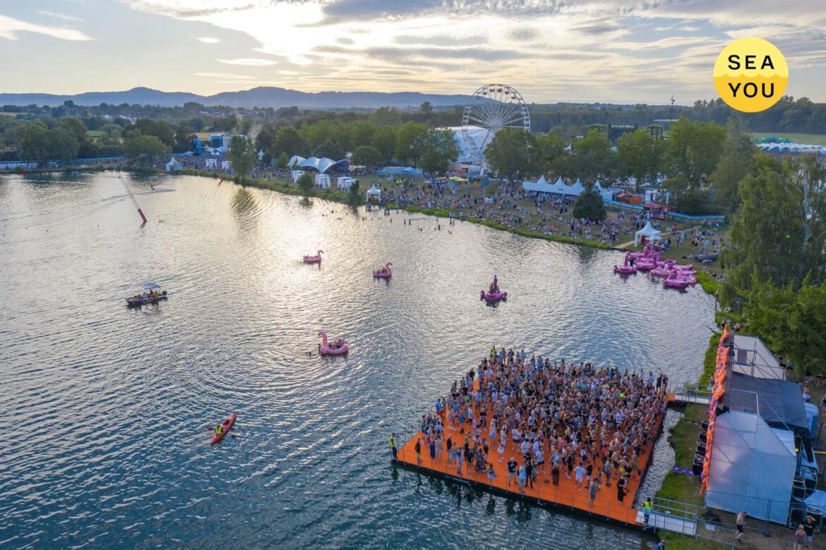 Sea You Festival aerial shot
