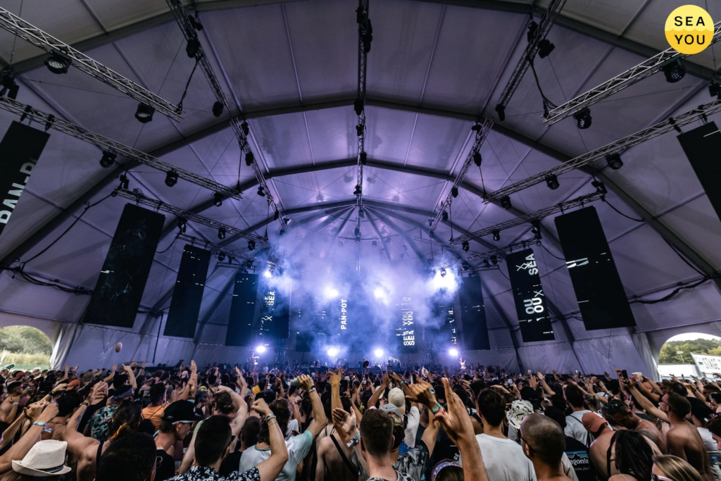 Sea You festival indoor stage Sea You festival indoor stage