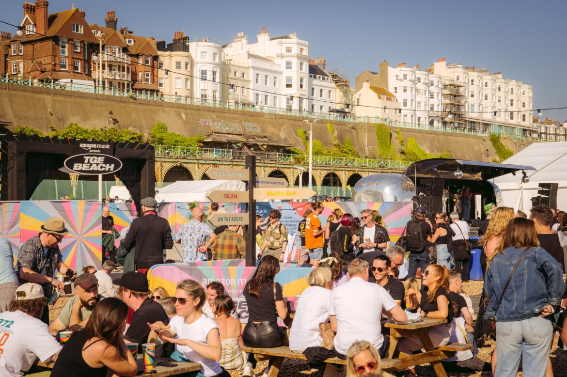 The Great Escape crowd in the sun