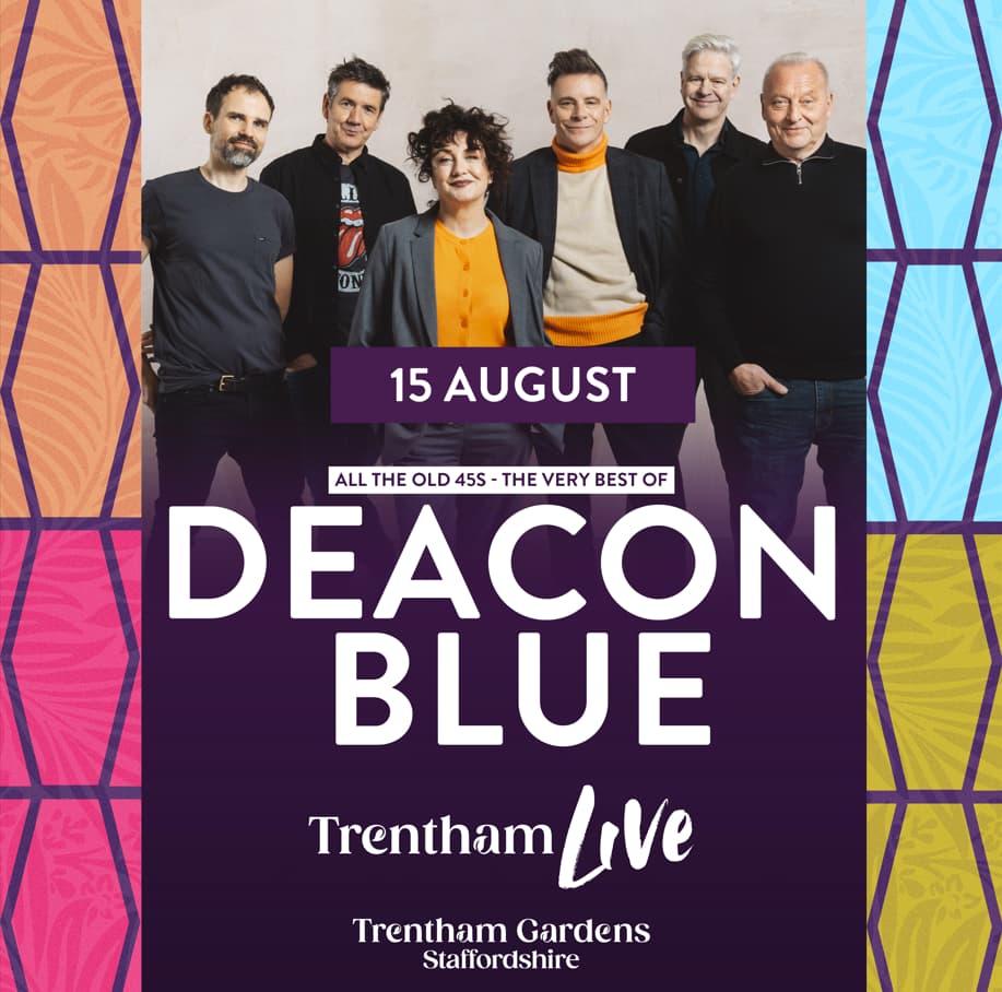 Trentham Live Deacon Blue poster Trentham Live Deacon Blue poster