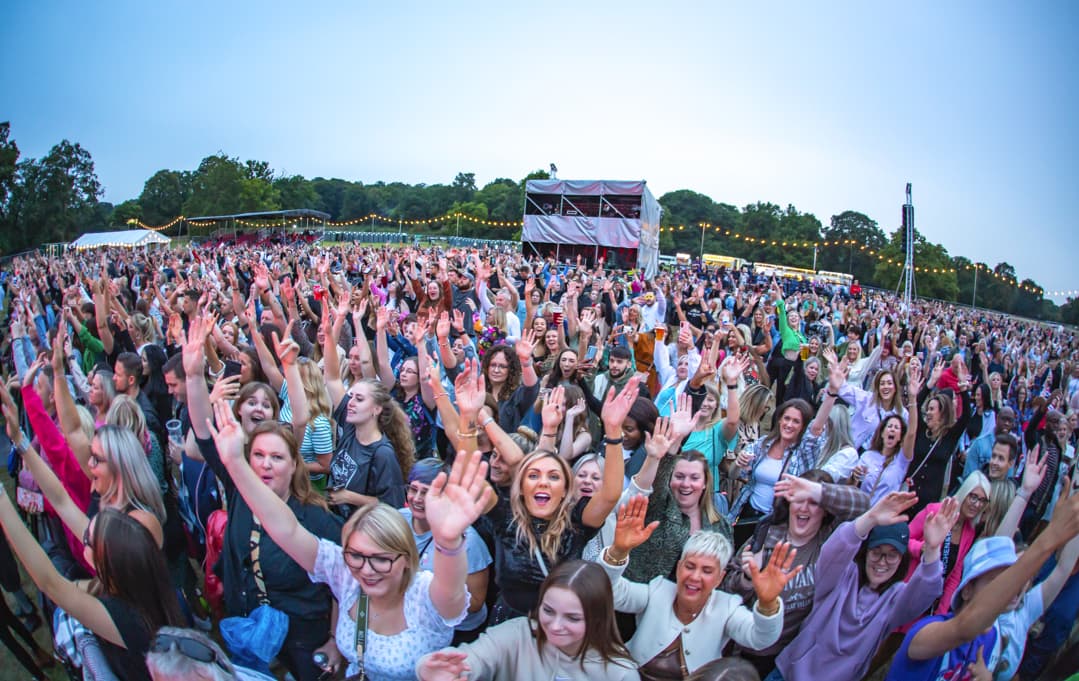 Trentham Live crowd
