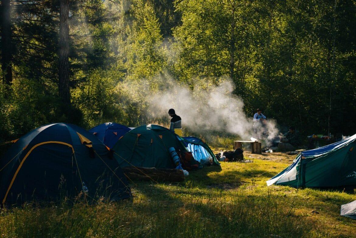 Solar Charging at Festival Campsite