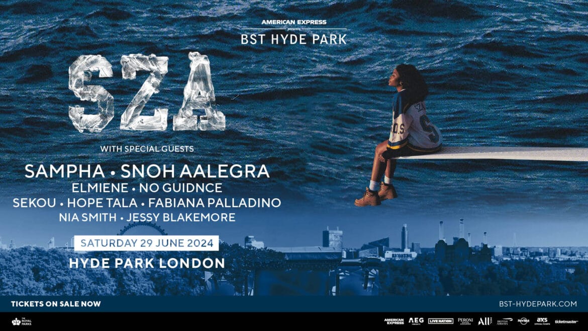 SZA BST Hyde Park banner