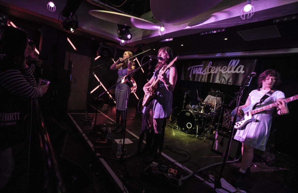 Twisterella on stage