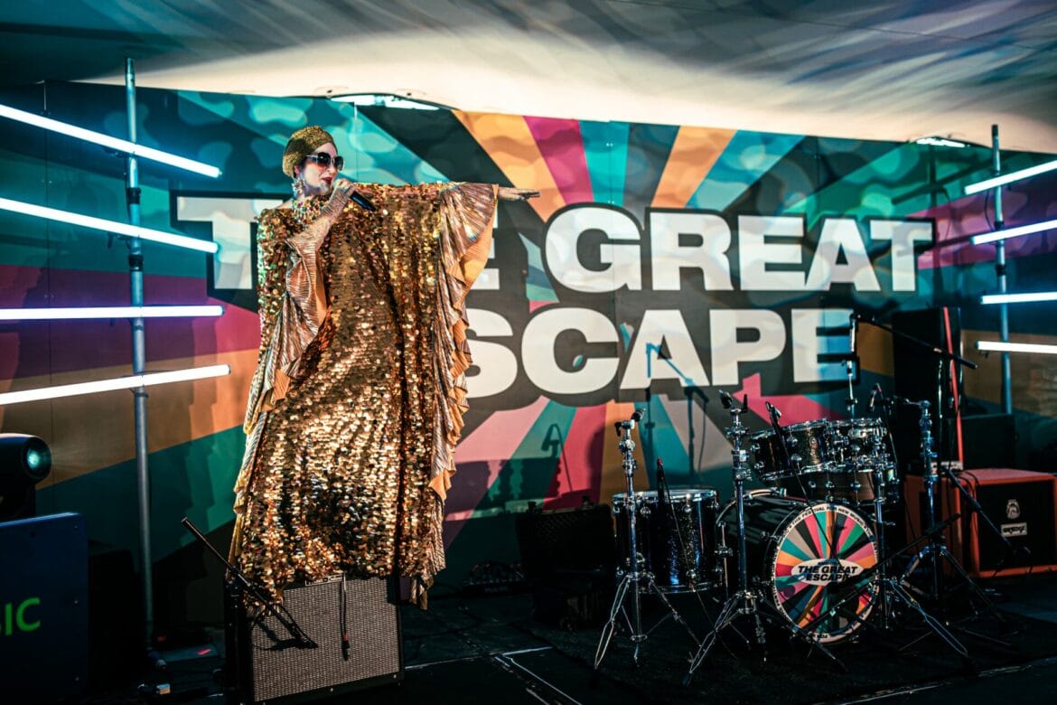 The Great Escape jubilee vanity fair stage