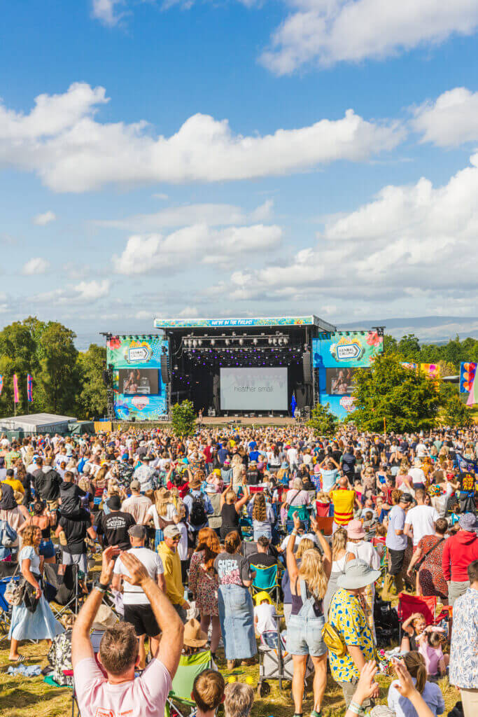 Kendalcalling24 Heathersmalls GeorgeHarrison 2 Kendal Calling 2024 main stage daytime view