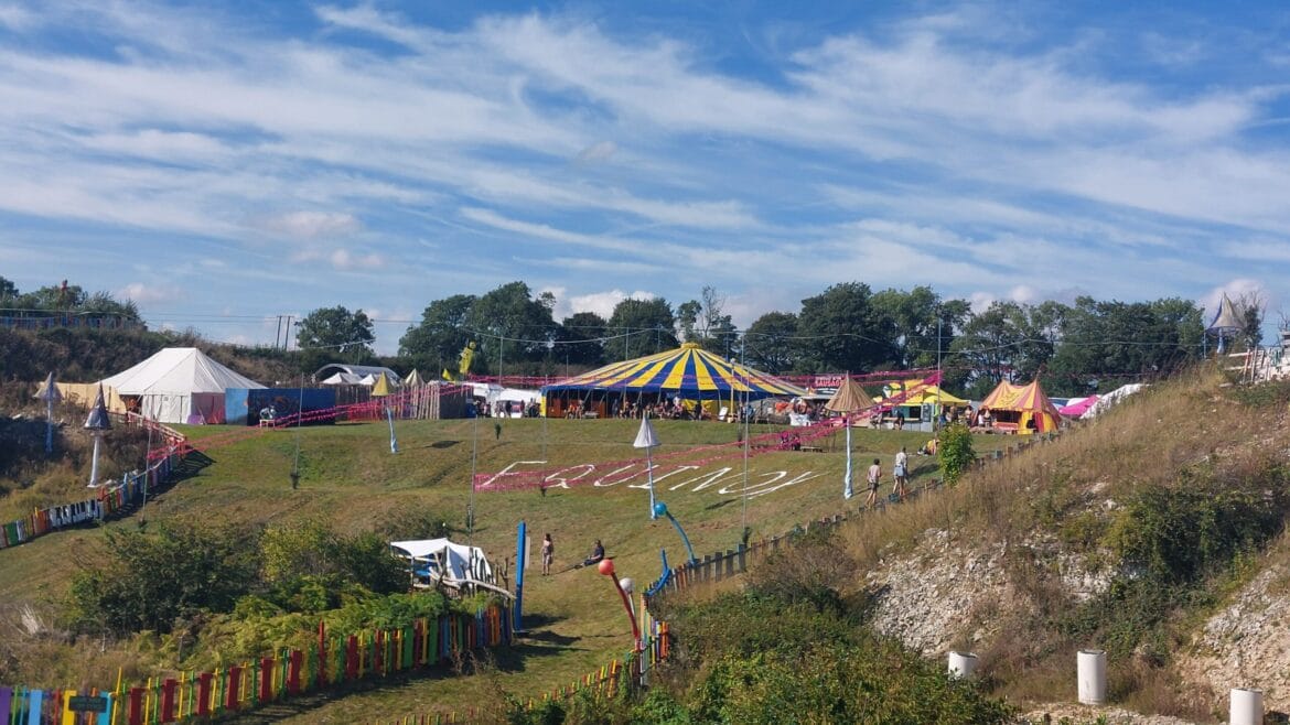 Equinox festival 2023 in the lincolnshire wolds