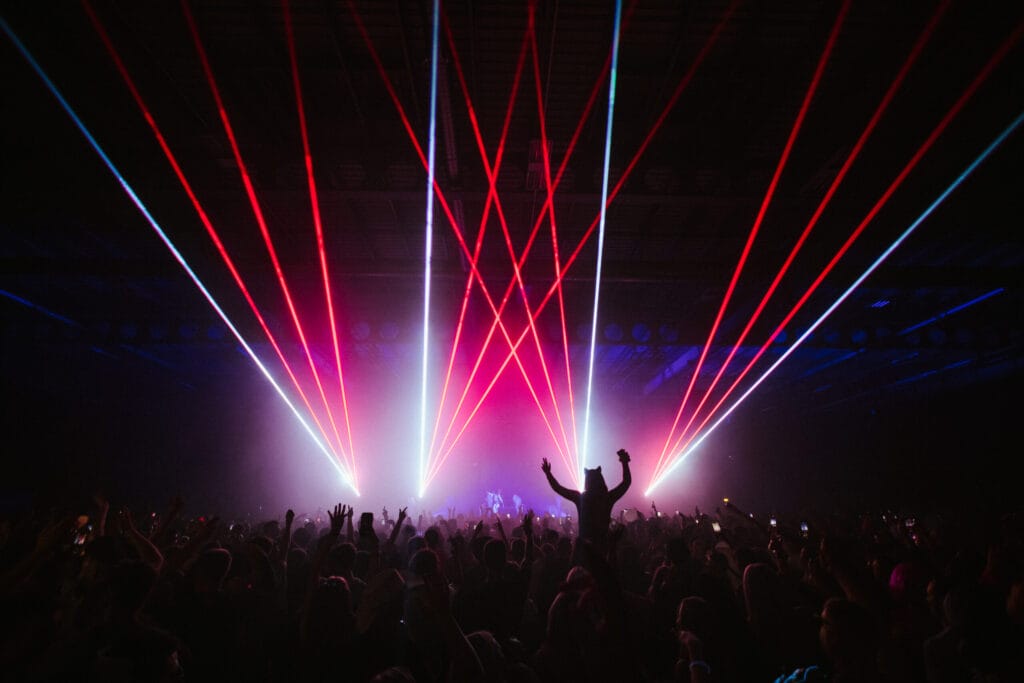 Crowd at Forbidden Halloween by @lightfootagency93 Forbidden Forest Halloween crowd