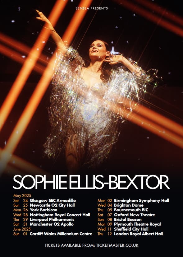 Sophie Ellis Bextor tour poster Sophie Ellis Bextor tour poster