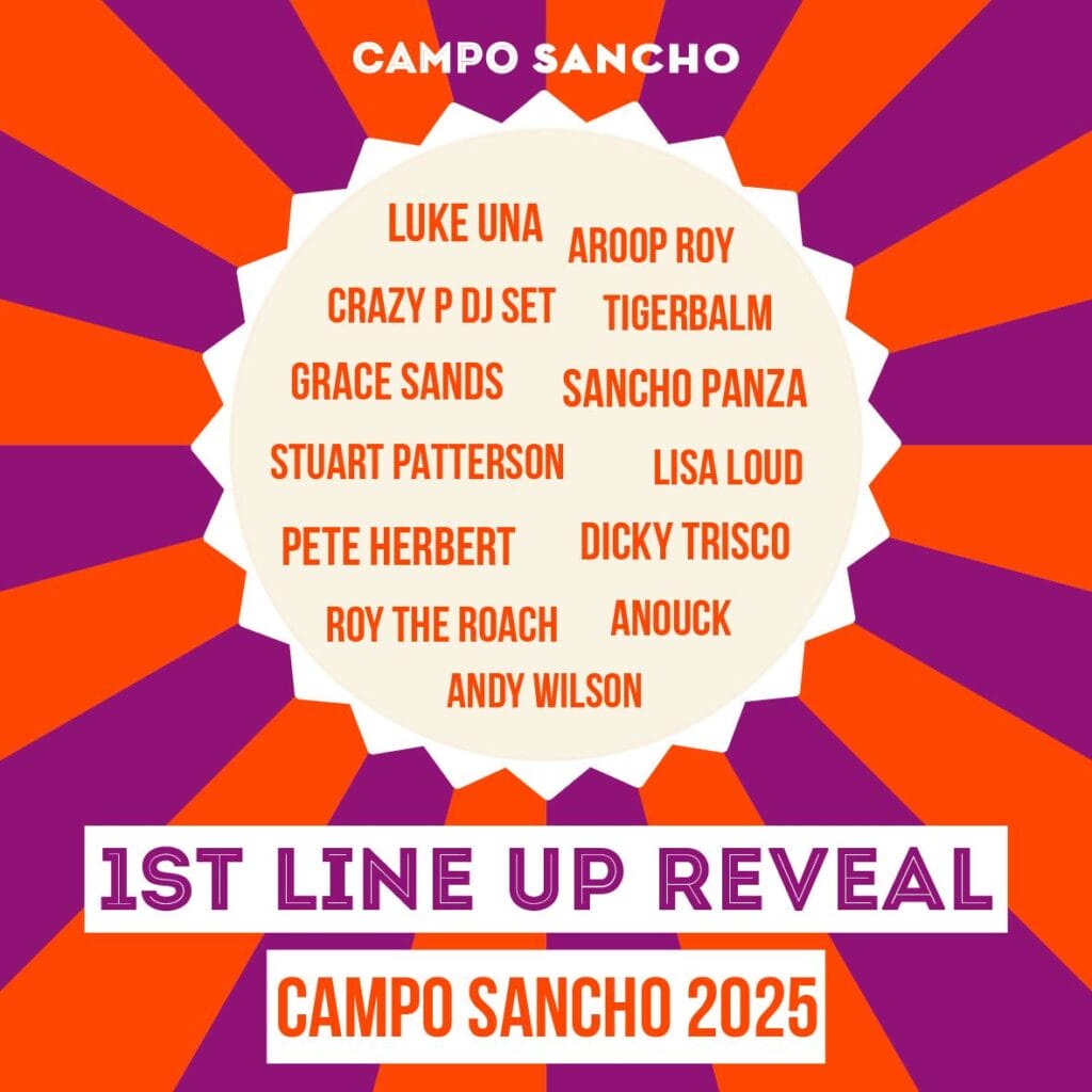 Campo Sancho 2025 line-up poster