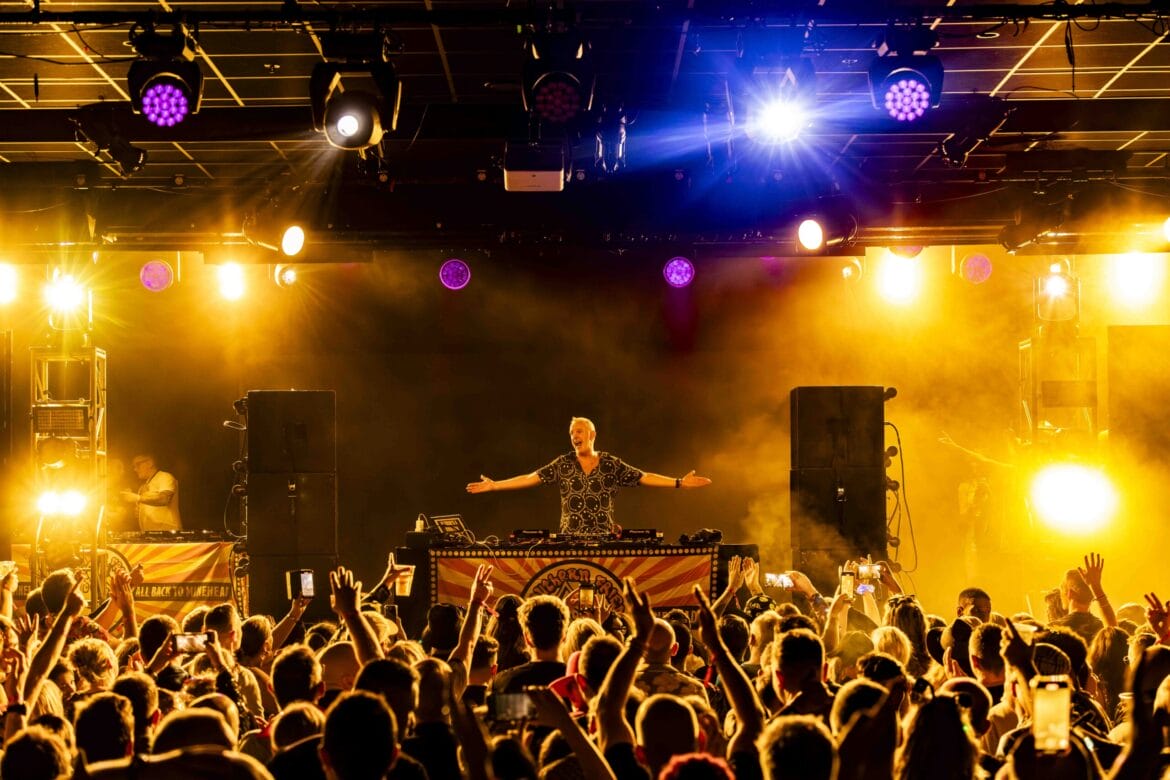 Fatboy Slim at Butlins on Stage
