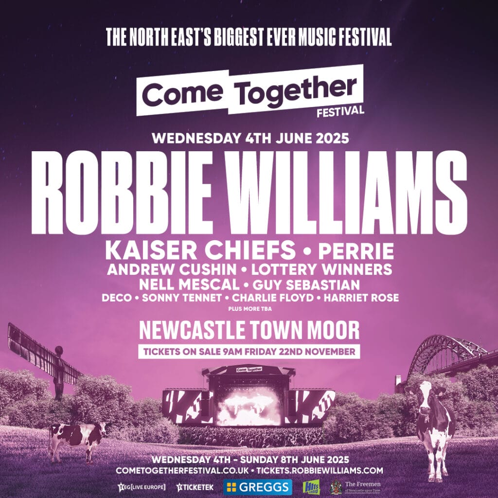 Come Together Festival line-up poster