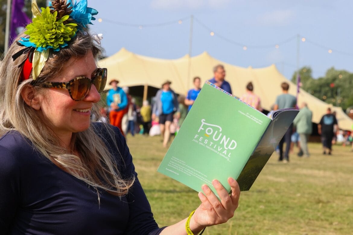 Found Festival leaflet