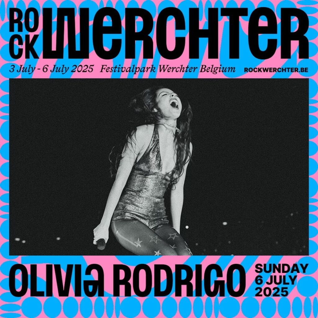 tempImagemFqRCC Olivia Rodrigo Rock Werchter poster