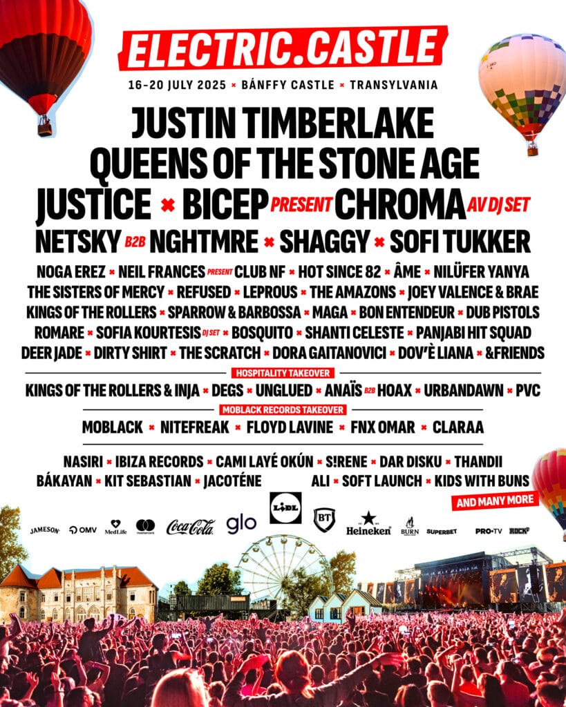 Electric Castle 2025 line-up poster