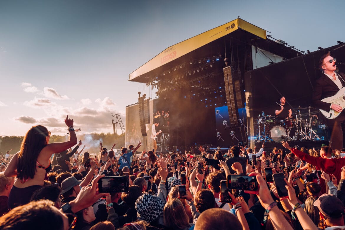 Leeds Festival main stage crowd