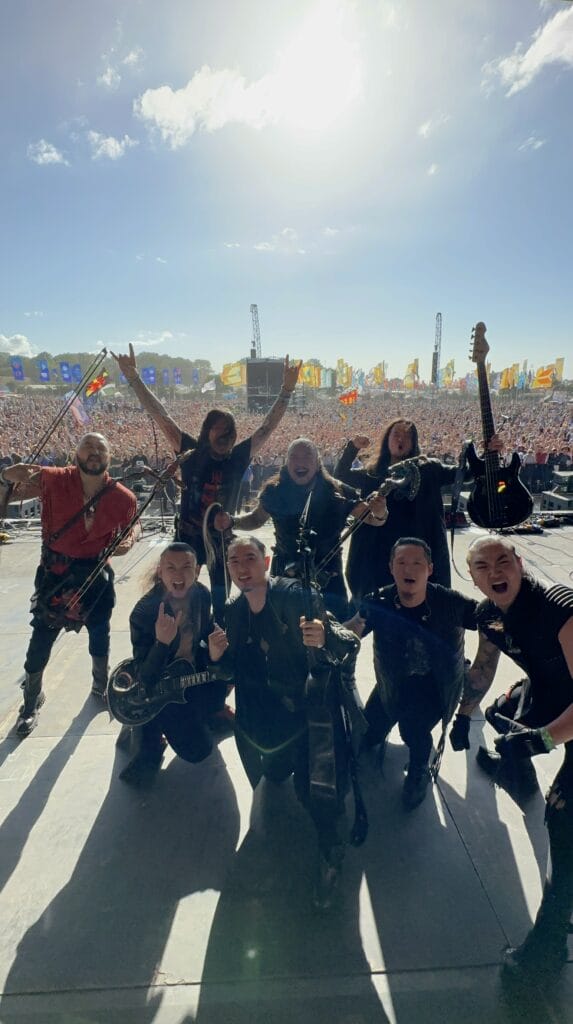 Photo Jun 25 2023 6 03 40 PM The Hu on stage at Glastonbury 2023
