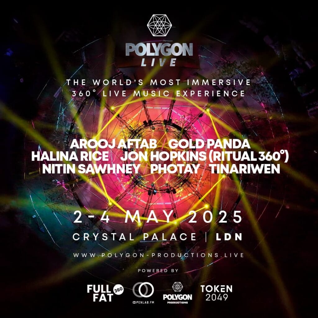 Polygon Live Crystal Palace Park poster 2025 Polygon Live Crystal Palace Park poster 2025