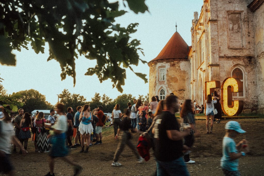 Electric Castle building