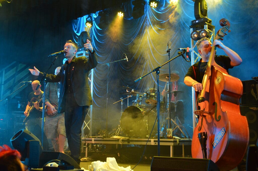 Kev, lead singer of the Skimmity Hitchers is one of the key organisers behind Fuelled by Cider Events 