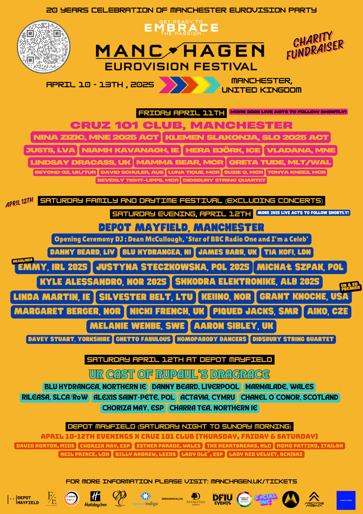 Manchagen Lineup Posters Updated 23022025 1 MancHagen 2025 line-up poster