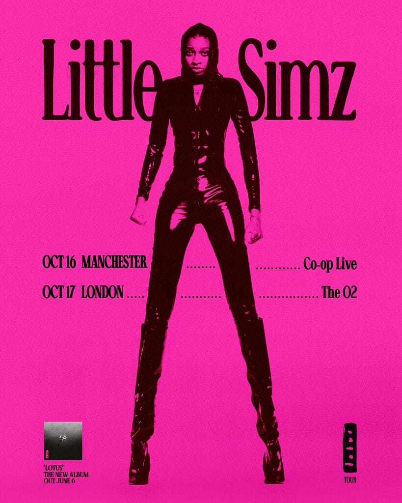 Little Simz London Manchester 2025 poster Little Simz London Manchester 2025 poster