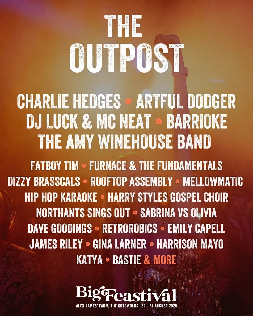 Big Feastival line-up poster 2025