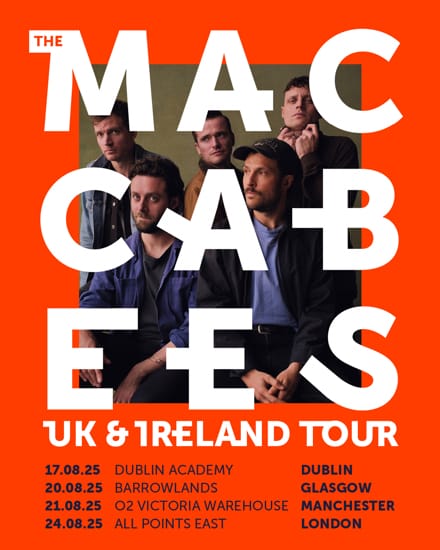 artwork 440x440 1 The Maccabees tour poster